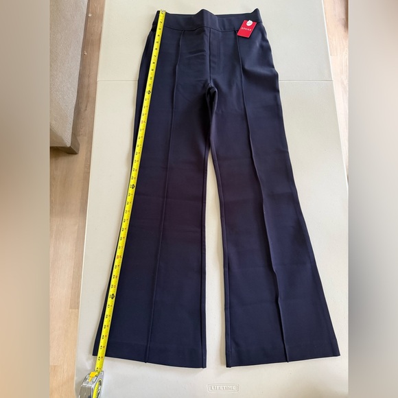 Spanx Supersmooth Perfect Fit Ponte Flare Pant in Navy NWT - Picture 10 of 16